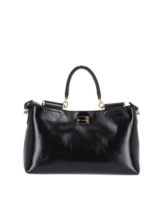 26FW 돌체앤가바나 Medium Vittoria calfskin 핸드백 BB7896 AZ00080999 Black - DOLCE & GABBANA