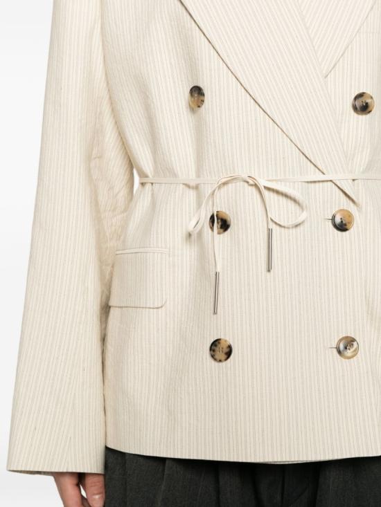 26SS 드리스 반 노튼 수트 자켓 0104413360005 White - DRIES VAN NOTEN