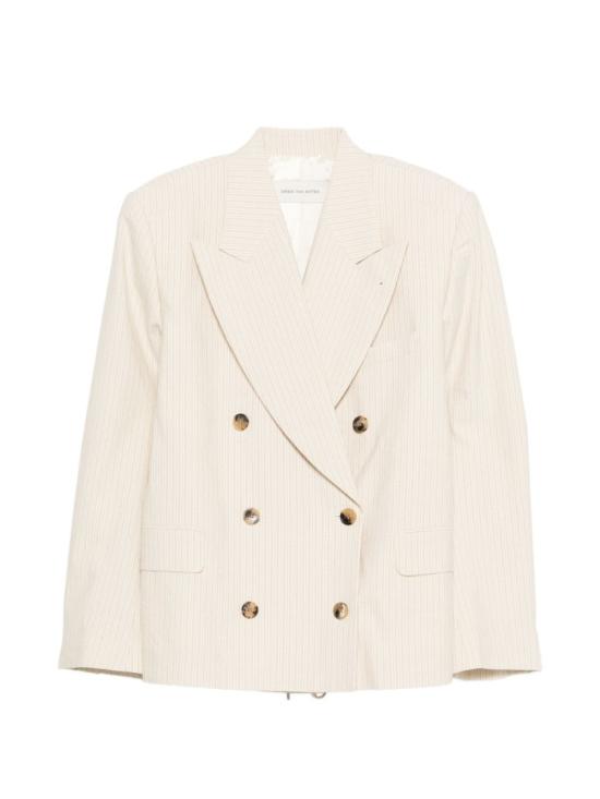 26SS 드리스 반 노튼 수트 자켓 0104413360005 White