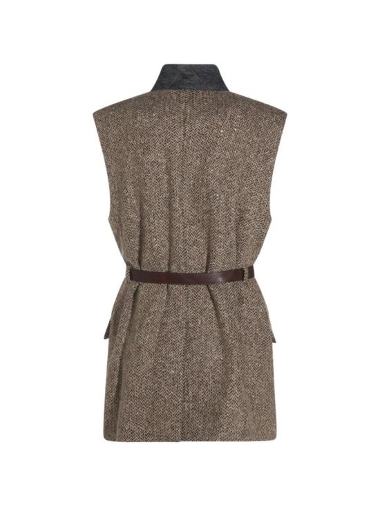 26FW 브루넬로 쿠치넬리 자켓 MG5667253C005 Brown - BRUNELLO CUCINELLI