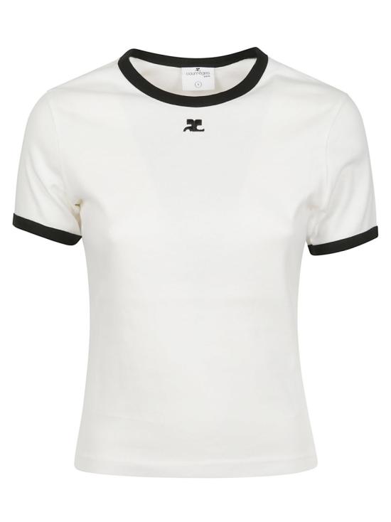 26FW 쿠레쥬 탑 VESJTS017JS0070 White