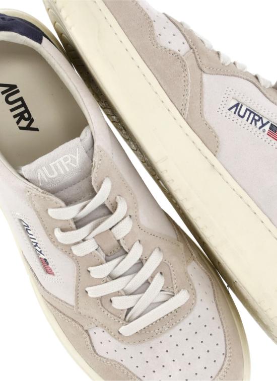 26FW 오트리 메달리스트 로우 스니커즈 AULMTS29SAND SPBLUE Neutrals - AUTRY