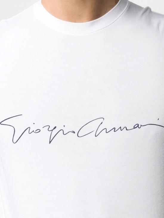 26FW 조르지오 아르마니 반팔 티셔츠 6GST56SJP4ZU090 Red - GIORGIO ARMANI