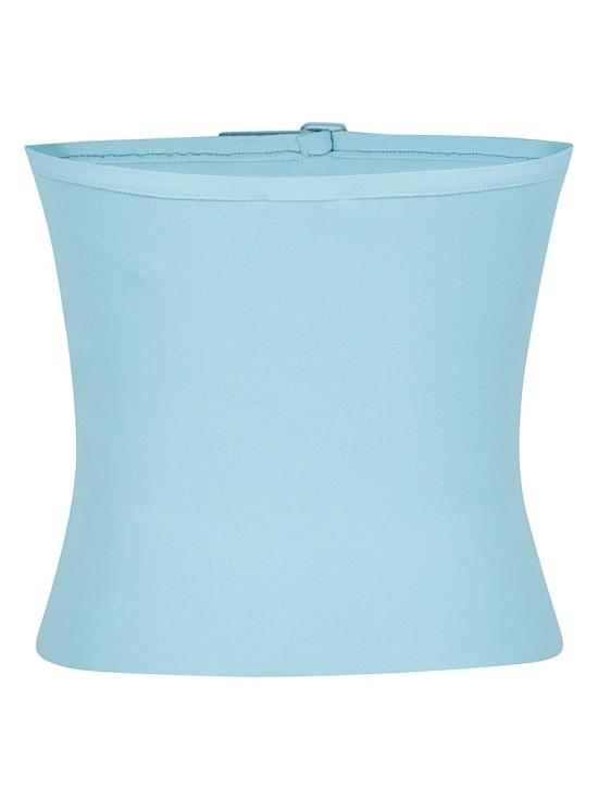 26SS 쿠레쥬 탑 226MTO526FI0063 Blue - COURREGES