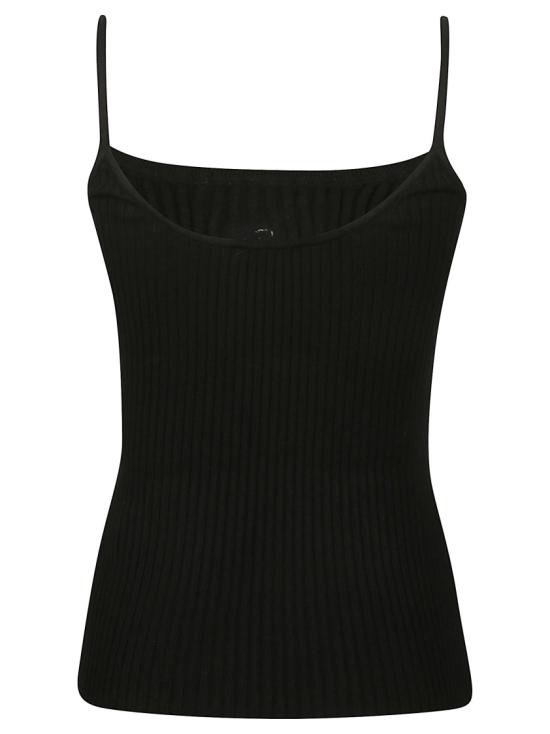 26SS 쿠레쥬 탑 PERMDE012FI0001 Black - COURREGES