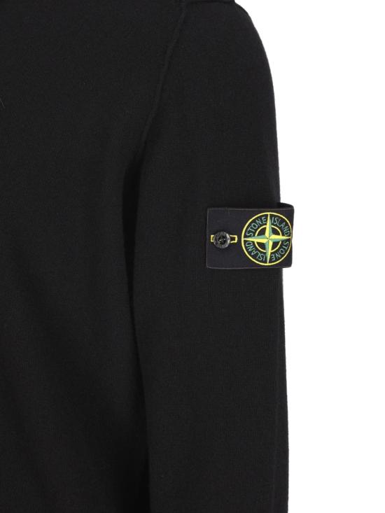26FW 스톤 아일랜드 니트 스웨터 L2S155100021 S00B4V0029 BLACK - STONE ISLAND