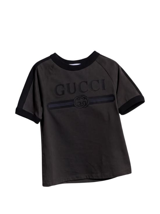 26FW [키즈] 구찌 티셔츠 864634 XJHW61073 Dusty dark grey - GUCCI