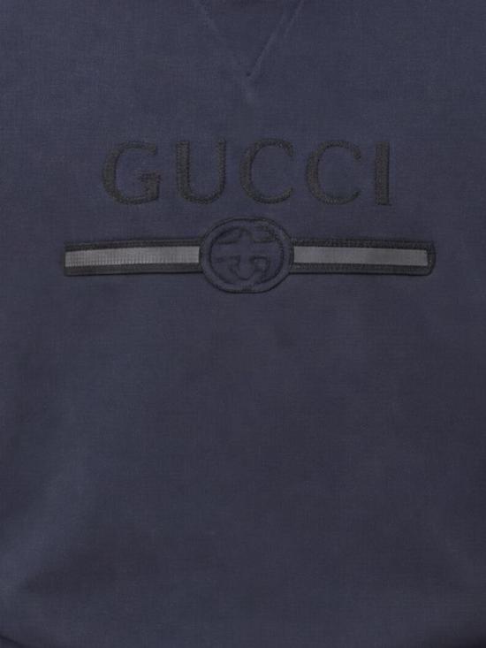 26FW 구찌 키즈 코튼 후드 스웨트셔츠 키즈 코튼 후드 스웨트셔츠 A0044X XJHXM4393 - GUCCI