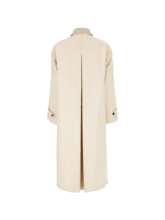 26FW 보테가베네타 코트 874798 V6NB02512 Beige - BOTTEGA VENETA