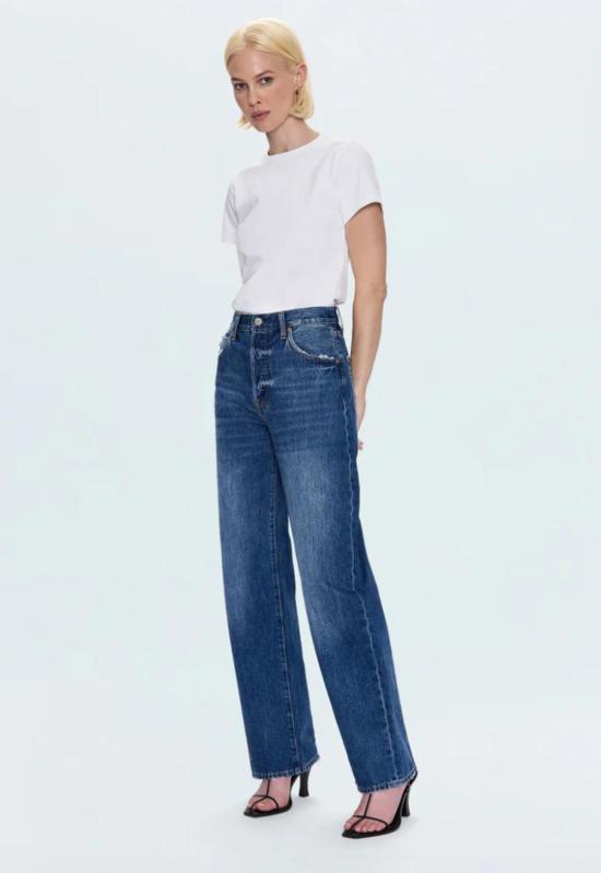  몬테시토 컬렉티브 데님 팬츠 몬테시토 콜렉티브 테이트 하이 라이즈 진 - MONTECITO COLLECTIVE