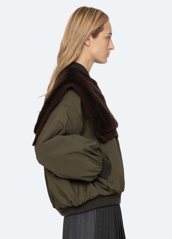  씨뉴욕 봄버 자켓 AW26 107 GREEN - SEA NY