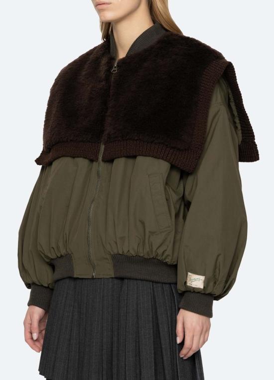  씨뉴욕 봄버 자켓 AW26 107 GREEN - SEA NY