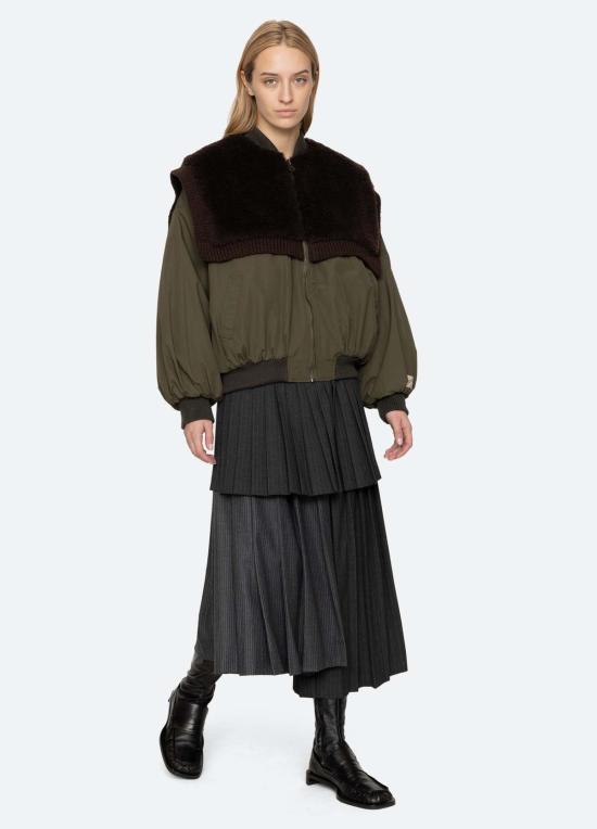 씨뉴욕 봄버 자켓 AW26 107 GREEN - SEA NY