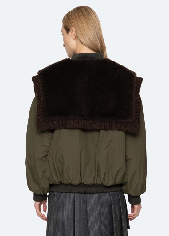 씨뉴욕 봄버 자켓 AW26 107 GREEN - SEA NY