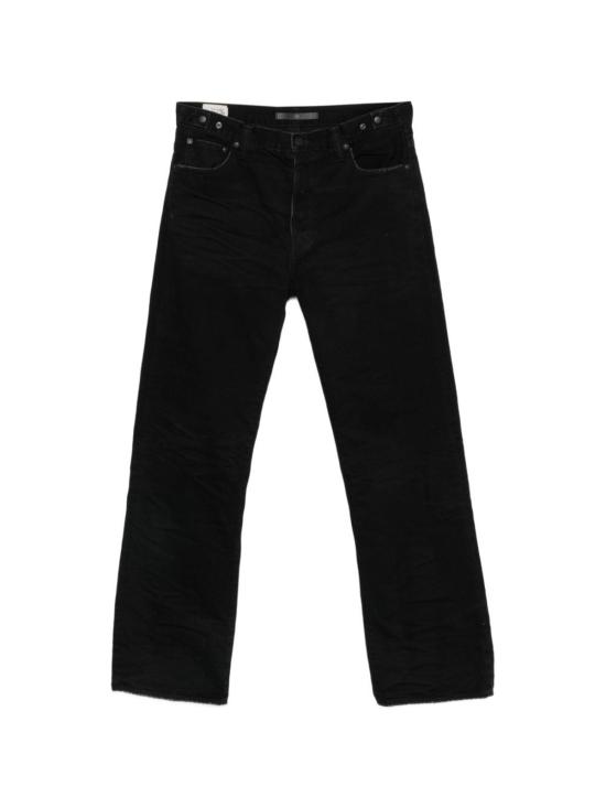  Mastercraft Union 데님 마스터크래프트 유니온 쇼와 릴렉스드 마요나카 진 블랙