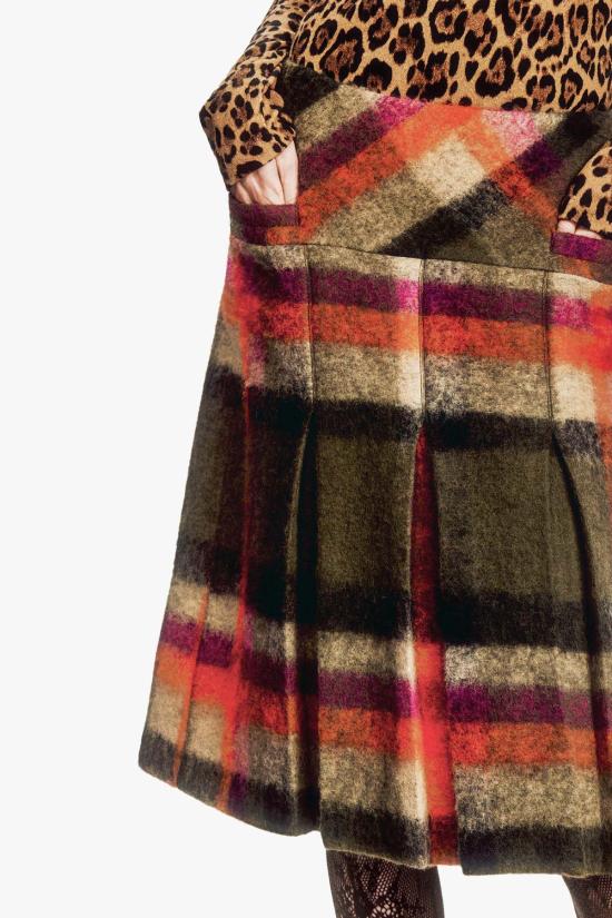  안나 수이 미디 스커트 626L10 BROWN - ANNA SUI