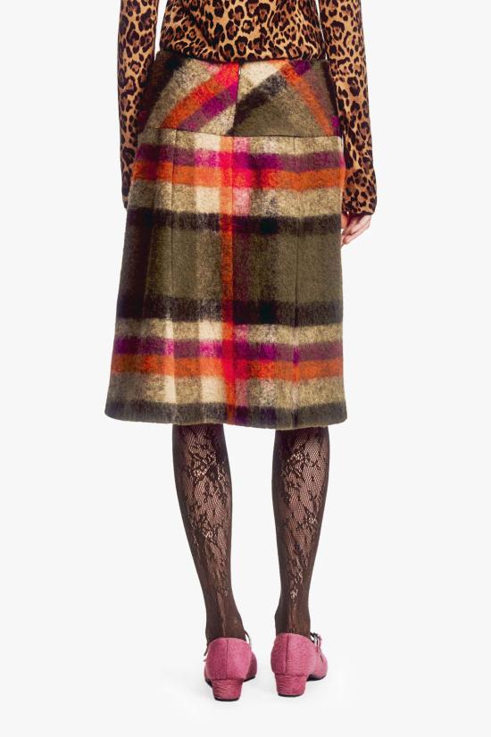  안나 수이 미디 스커트 626L10 BROWN - ANNA SUI