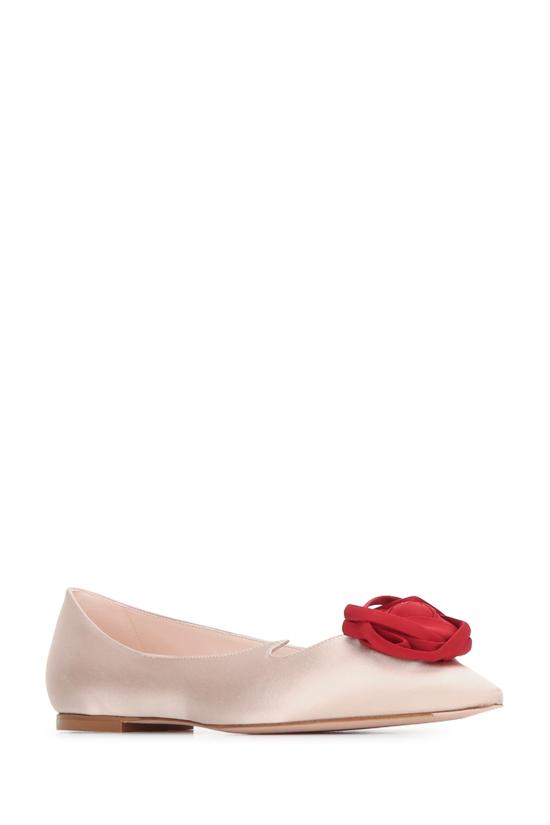 26FW 로저비비에 플랫 슈즈 RVW50243560UVM 1VD9 M014DANZAR602CILIEGIA - ROGER VIVIER