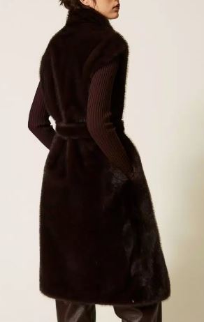 26FW 액티튜드 트윈세트 베스트 262AP2121 S2190913655 Chocolate plum - ACTITUDE TWINSET