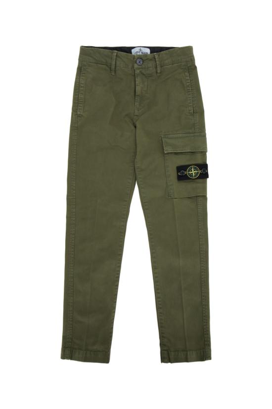 26FW [키즈] 스톤 아일랜드 팬츠 L2S163100003S0198 V015G MILITARYGREEN
