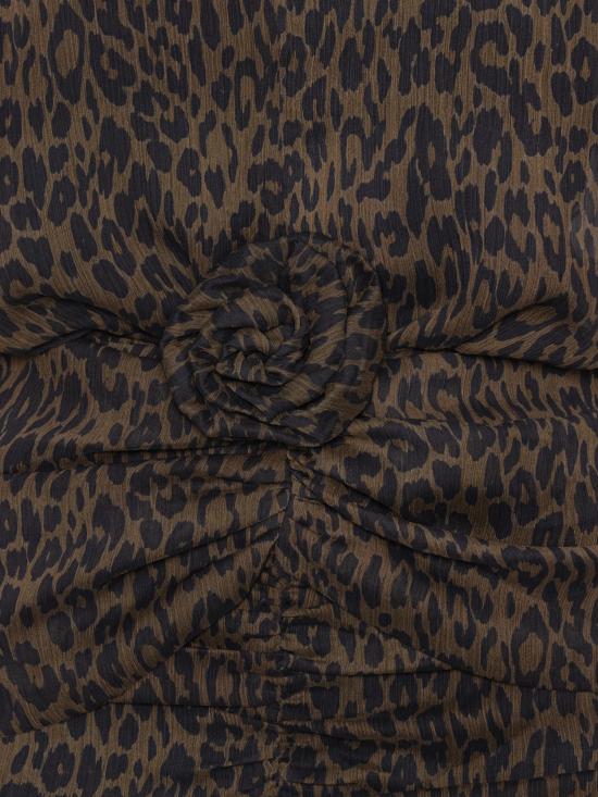 26FW 로테이트 미디 원피스 116626 3088 Marrone - ROTATE