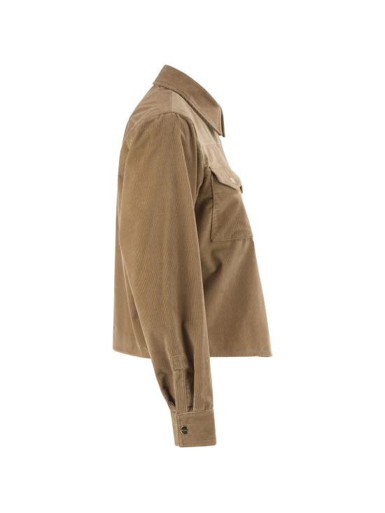 26FW 막스마라 스튜디오 셔츠 2626196021600 002 Beige - MAX MARA STUDIO