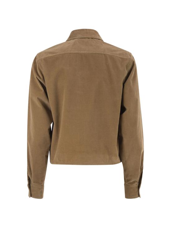 26FW 막스마라 스튜디오 셔츠 2626196021600 002 Beige - MAX MARA STUDIO