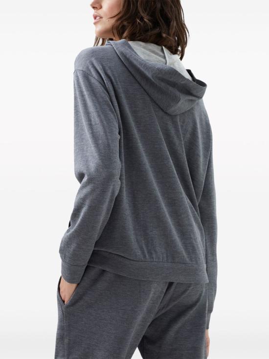 26FW 브루넬로 쿠치넬리 모닐리 지퍼루프 집업 MD828SB806 C572 Grigio scuro - BRUNELLO CUCINELLI