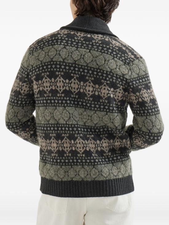  브루넬로 쿠치넬리 가디건 M22506306 CKJ14 CARBONE - BRUNELLO CUCINELLI