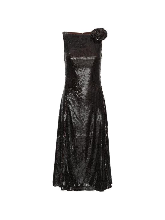 26FW 로테이트 미디 원피스 116694 1667 Marrone