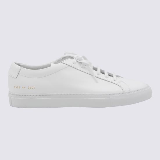 26FW 커먼 프로젝트 올화이트 레더 아킬레스 1528 0506 White