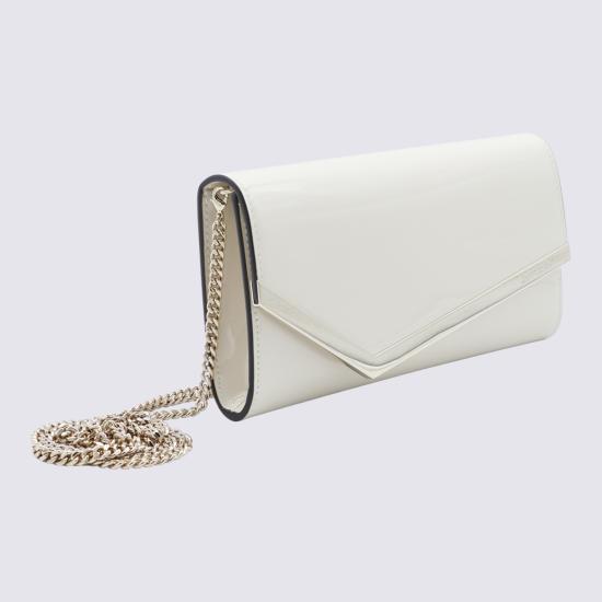 26FW 지미추 클러치/파우치 EMMIE PAT081095 LATTE LIGHT GOLD - JIMMY CHOO