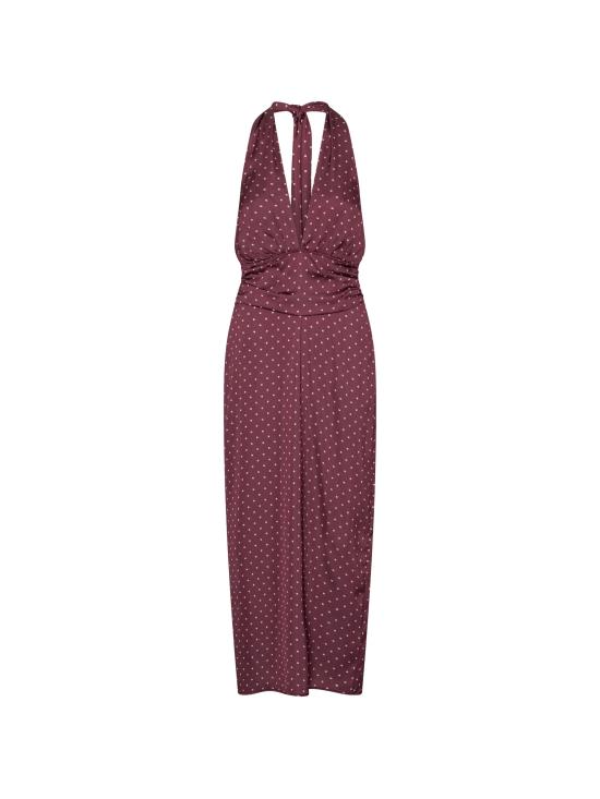 26FW 로테이트 미디 원피스 116584 3113 Rosso