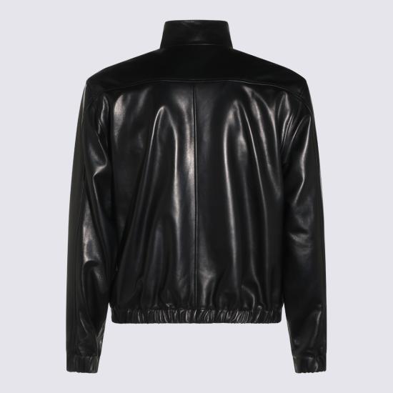 26FW 생로랑 가죽 자켓 A000H9 YCOJ21000 BLACK - SAINT LAURENT