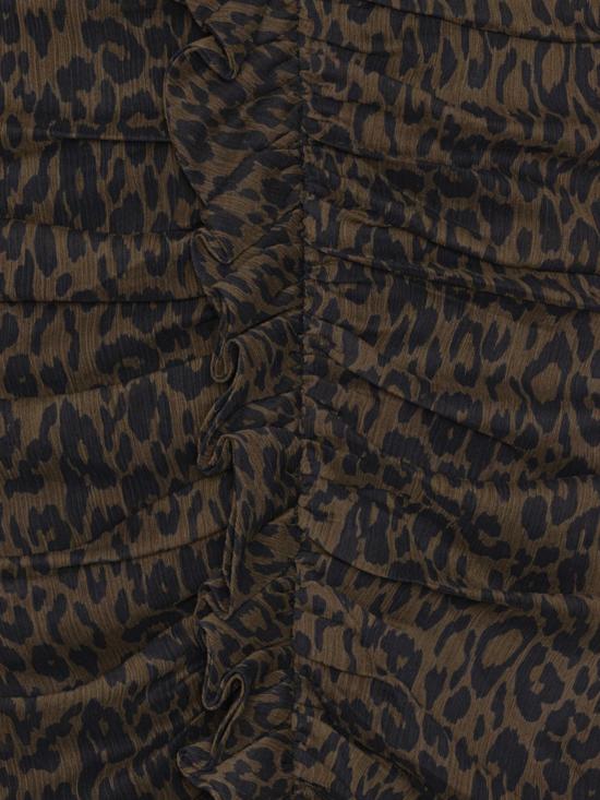 26FW 로테이트 미디 원피스 116599 3088 Marrone - ROTATE