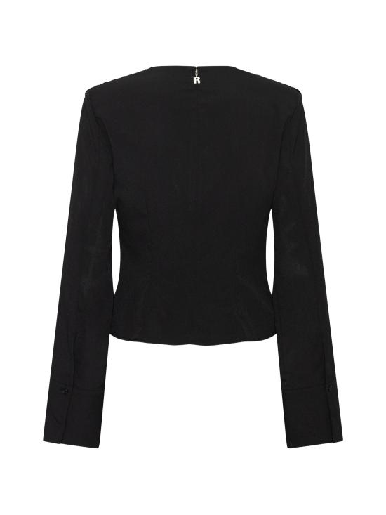 26FW 로테이트 긴팔 티셔츠 116645 100 Nero - ROTATE