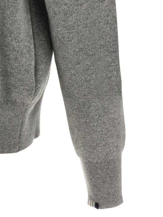 26FW 익스트림캐시미어 집업 니트 N319XTRAOUTGOAT Gray - EXTREME CASHMERE