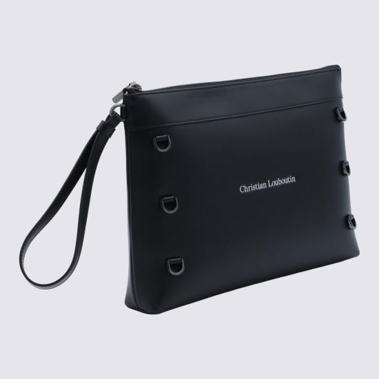 26FW 크리스챤 루부탱 클러치/파우치 3265342 BK01 Black - CHRISTIAN LOUBOUTIN
