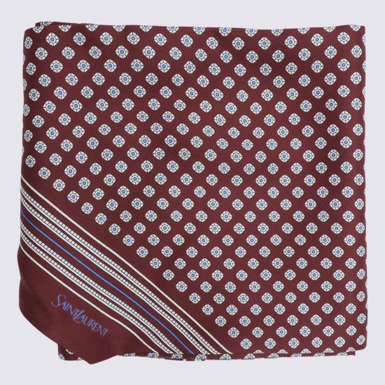 26FW 생로랑 머플러/스카프 868256 3Y0016188 BURGUNDY