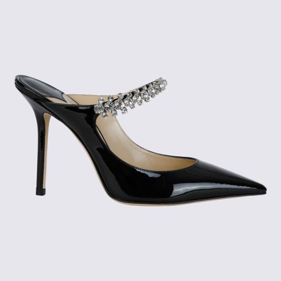 26FW 지미추 힐/펌프스 BING100 PAT010003 BLACK