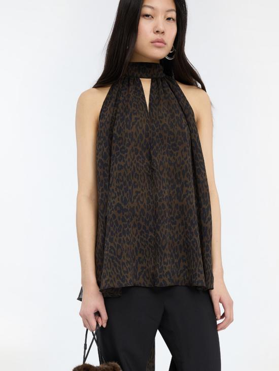 26FW 로테이트 블라우스 115238 3088 MARRONE - ROTATE
