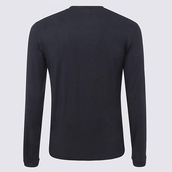 26FW 조르지오 아르마니 반팔 티셔츠 3GST51 SJP4ZUBSG Navy - GIORGIO ARMANI
