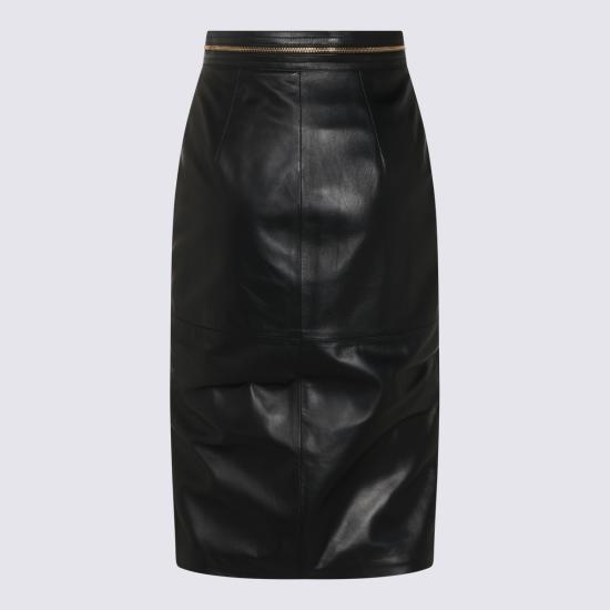 26FW 엘리자베타프랜치 미디 스커트 GP01Z66E2 110 Nero - ELISABETTA FRANCHI