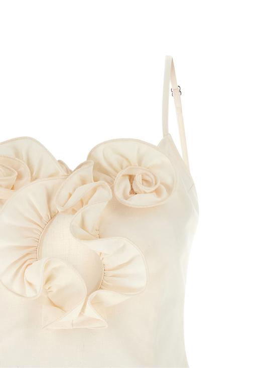 26FW 마그다뷰트림 숏 원피스 655726CREAM Beige - MAGDA BUTRYM