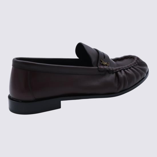 26FW 생로랑 로퍼 A002CJ AAGXG6110 BURGUNDY - SAINT LAURENT