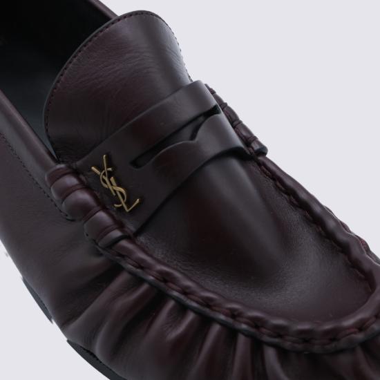 26FW 생로랑 로퍼 A002CJ AAGXG6110 BURGUNDY - SAINT LAURENT