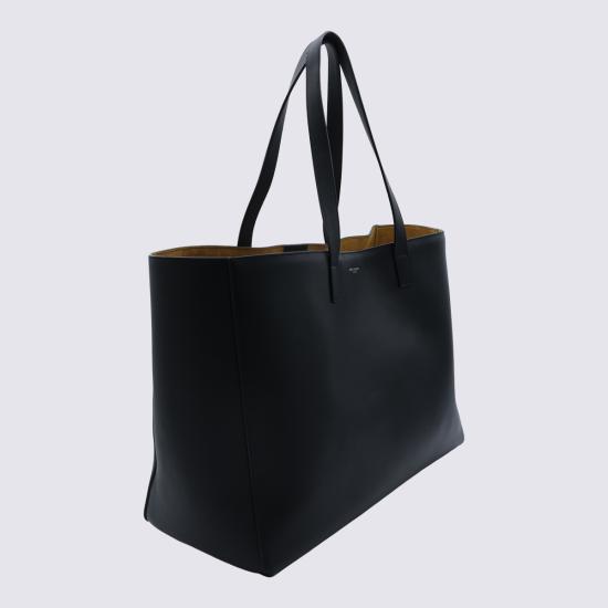 26FW 생로랑 토트백 876438 AAGWW1896 NERO RUSTIC CAMEL - SAINT LAURENT