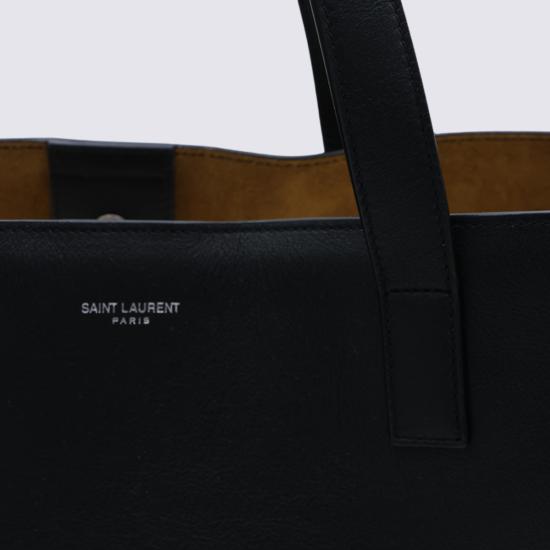 26FW 생로랑 토트백 876438 AAGWW1896 NERO RUSTIC CAMEL - SAINT LAURENT