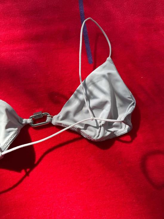  Ziah 비키니 수영복 Hardware Skimpy Triangle 비키니 탑 Ash Python - OTHER BRANDS