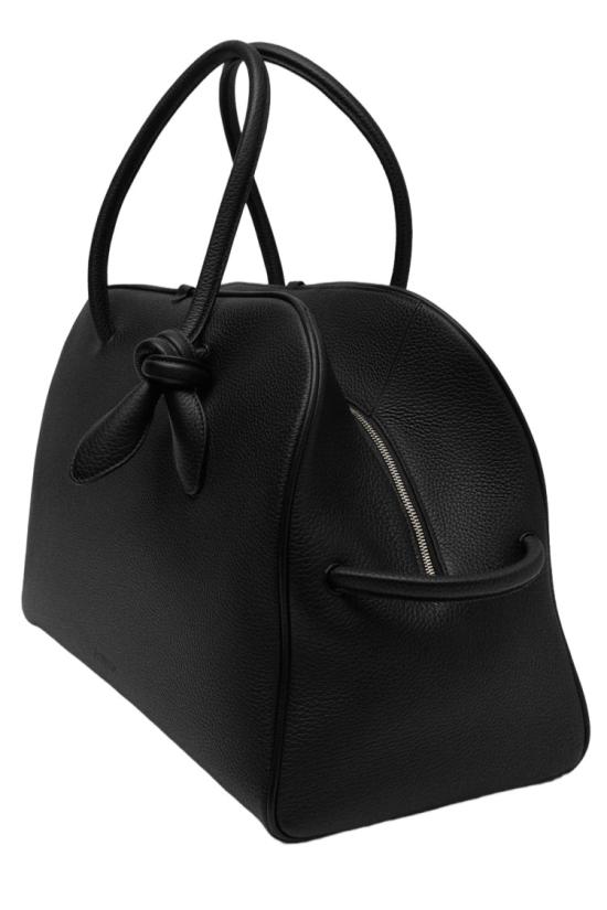 26SS 자크뮈스 투리스모 소프트 볼링백 BAU00427AC03A03990 Black - JACQUEMUS